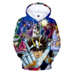Pull Saint Seiya Protagonistes Principaux