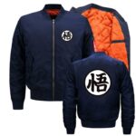 Veste Dragon Ball Z Bomber Kanji Bleu