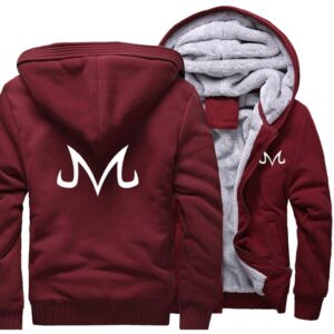 Veste Dragon Ball Z Majin Rouge Bordeaux