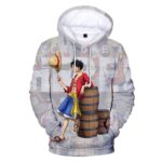 Pull One Piece Luffy au Chapeau de Paille