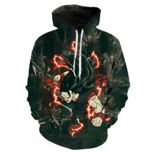 Pull Dragon Ball Z Goku SSJ3 Black