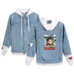Veste Hunter X Hunter Gon Freecss Bleu et Blanc