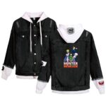 Veste HXH Killua Gon Kurapika Léolio Noir et Blanc