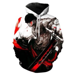 Pull One Piece Zoro Graphique