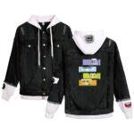 Veste Hunter X Hunter Protagonistes Principaux Noir et Blanc
