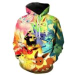 Pull Pokémon Évoli et ses Évolutions