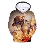 Pull One Piece Ace au Poing Ardent