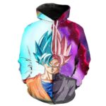 Pull Dragon Ball Super Black Goku vs Goku SSJ Blue