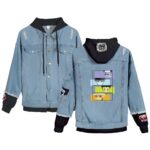 Veste Hunter X Hunter Protagonistes Principaux Bleu et Noir