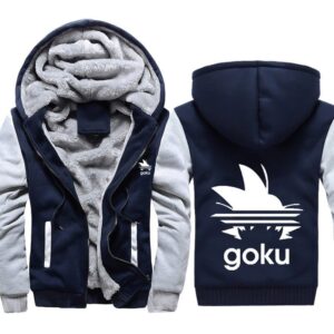Veste Dragon Ball Z Son Goku Bleu et Gris