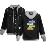 Veste Hunter X Hunter Protagonistes Principaux Noir et Gris