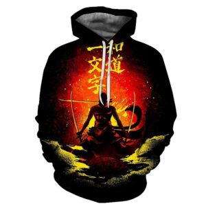 Pull One Piece Zoro Kanji