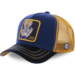 Casquette Dragon Ball Z Majin Vegeta Bleu