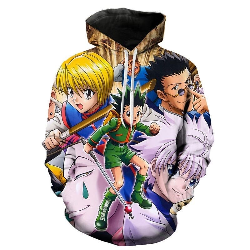 Pull Hunter X Hunter Personnages Principaux