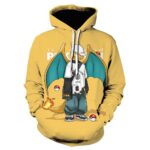Pull Pokémon Dracaufeu Streetwear