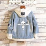 Veste One Piece Barbe Blanche Jolly Roger