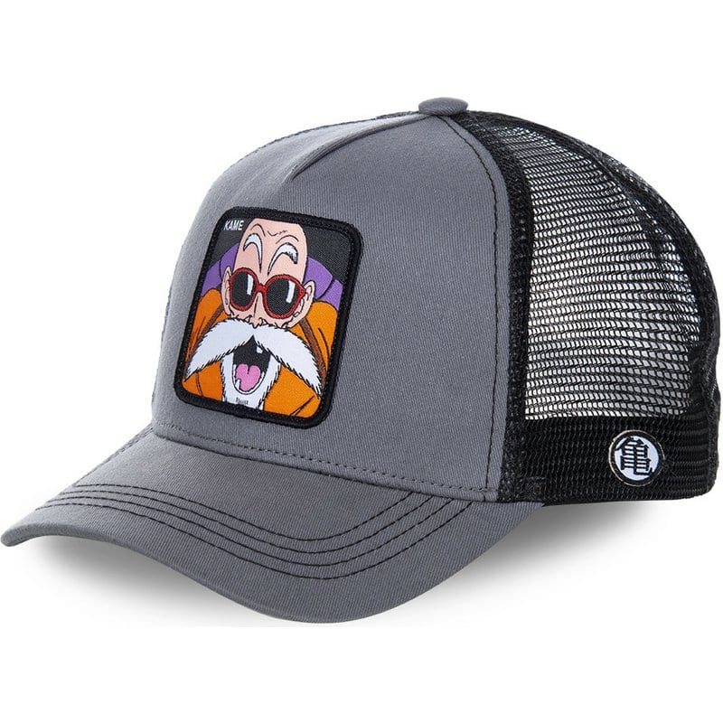 Casquette Dragon Ball Tortue Géniale Gris