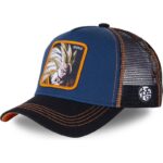 Casquette Dragon Ball Z Goku SSJ3 Bleu