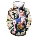 Pull One Piece Luffy Bras d'Honneur