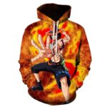 Pull One Piece Ace Pouvoir