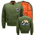 Veste Dragon Ball Z Bomber Kame House Vert