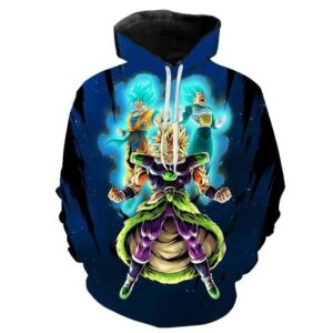 Pull Dragon Ball Super Goku Vegeta vs Broly