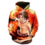 Pull One Piece Ace Commandant de la 2ème Division