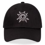 Casquette Naruto Sceau des Quatre Symboles Noir