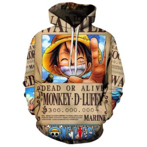 Pull One Piece Luffy Wanted