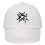 Casquette Naruto Sceau des Quatre Symboles Blanc