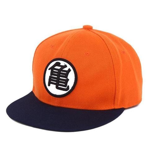 Casquette Dragon Ball Kanji Orange et Bleu