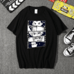 T-Shirt Hunter X Hunter Protagonistes Principaux Noir