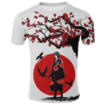 T-Shirt Naruto Itachi Lune Rouge