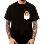 T-Shirt One Piece Luffy Pocket