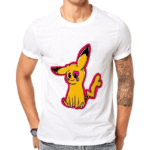 T-Shirt Pokémon Dessin Pikachu