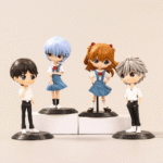Figurine Evangelion Personnage x4