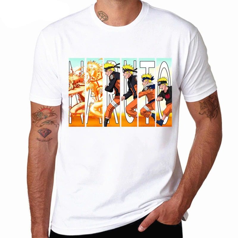T-Shirt Naruto Évolution