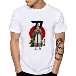 T-Shirt One Piece Zoro Yukata