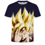 T-Shirt DBZ Goku Mouvement Instantané