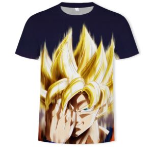 T-Shirt DBZ Goku Mouvement Instantané