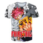 T-Shirt Fairy Tail Natsu Manga