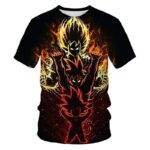 T-Shirt Dragon Ball Z Goku Evolution