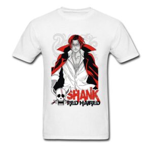 T-Shirt One Piece Shanks Blanc