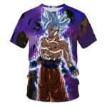 T-Shirt DBS Goku Cheveux Gris