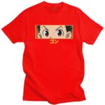 T-Shirt Hunter X Hunter Gon Rouge