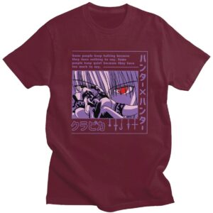 T-Shirt Hunter X Hunter Kurapika Rouge