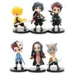 Figurine Demon Slayer Protagonistes Principaux x6