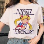 T-Shirt Sailor Moon I Hate Mondays