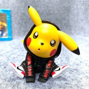 Figurine Pokémon Pikachu Streetwear Noir