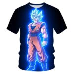 T-Shirt Dragon Ball Super Goku SSGSS